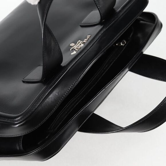 Prada Black Leather Handbag (Pre-Owned) - Picture 15 of 16